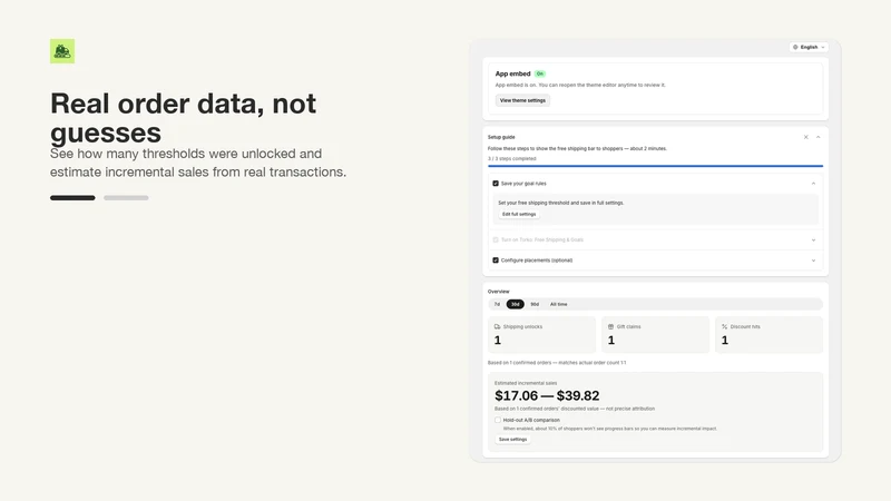 Torko: Free Shipping Bar