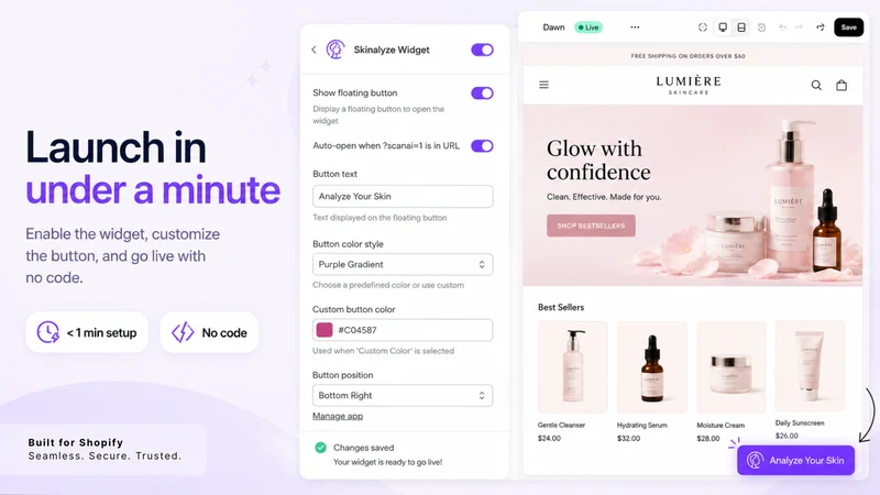 Skinalyze AI Scan & Recommend