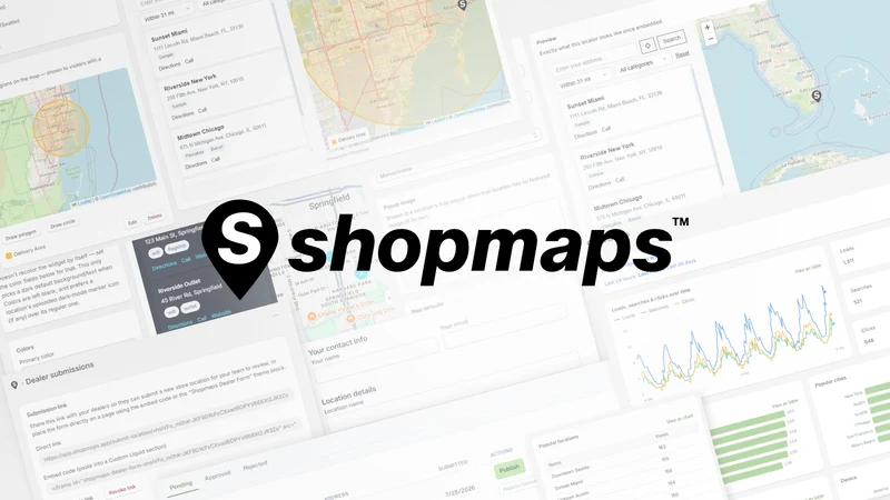 Shopmaps Store Locator Map