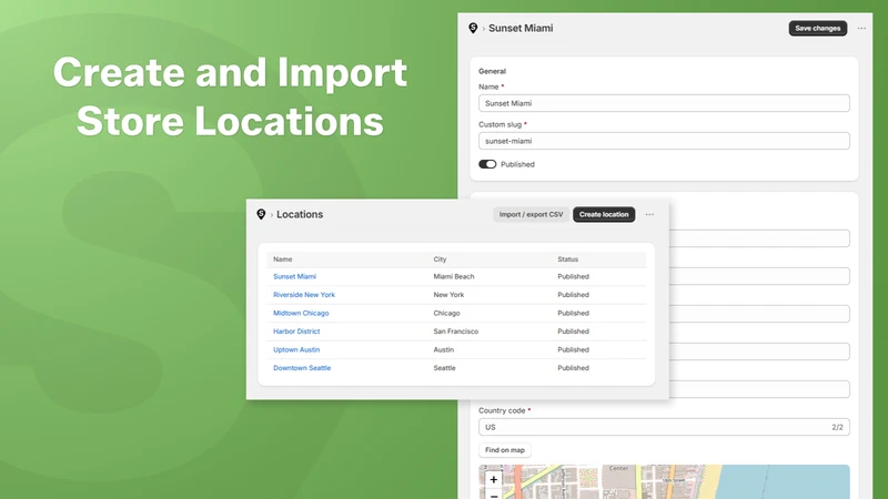 Shopmaps Store Locator Map