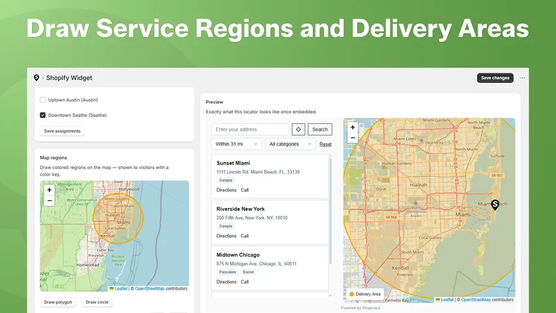 Shopmaps Store Locator Map