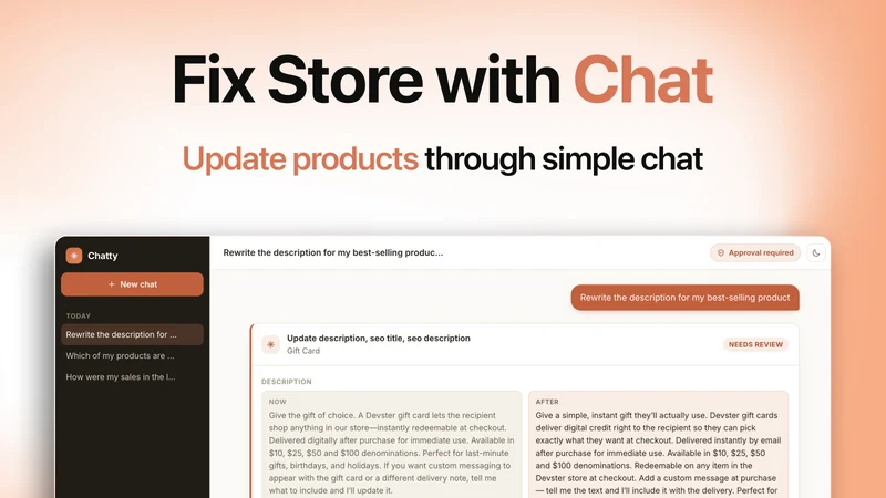 Claude connector app: Chatty