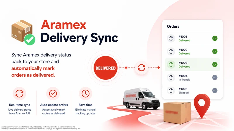 AMNYA: Aramex Delivery Sync