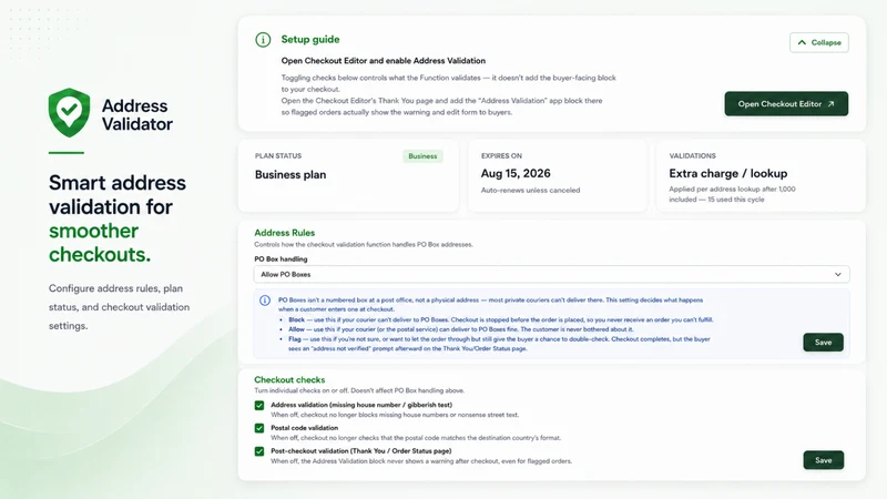 AiVerify Address Validator