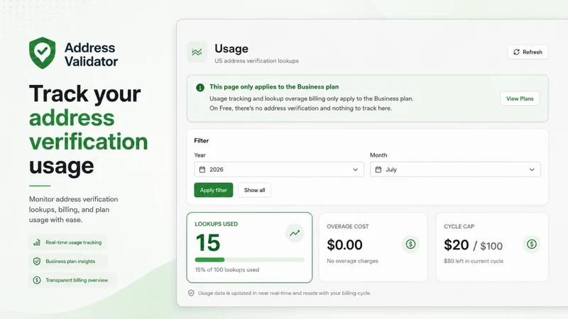 AiVerify Address Validator