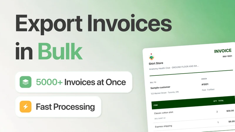 InvoZip: Bulk Invoice Download