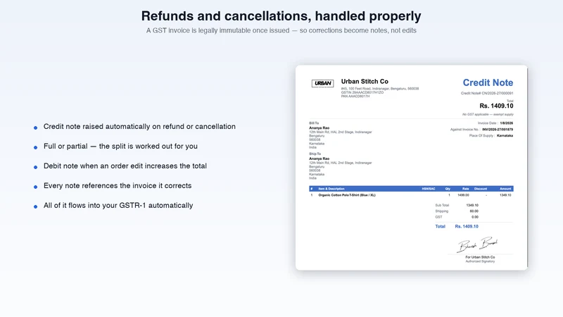 AppSaaz Automated GST Invoice