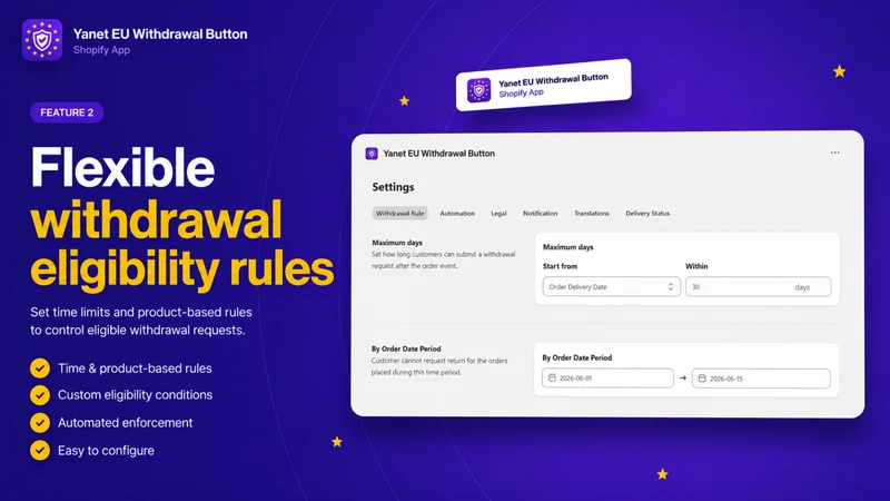 YN EU Withdrawal Button & Form