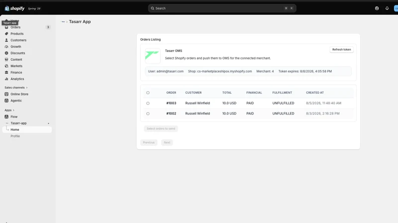 Tasarr App