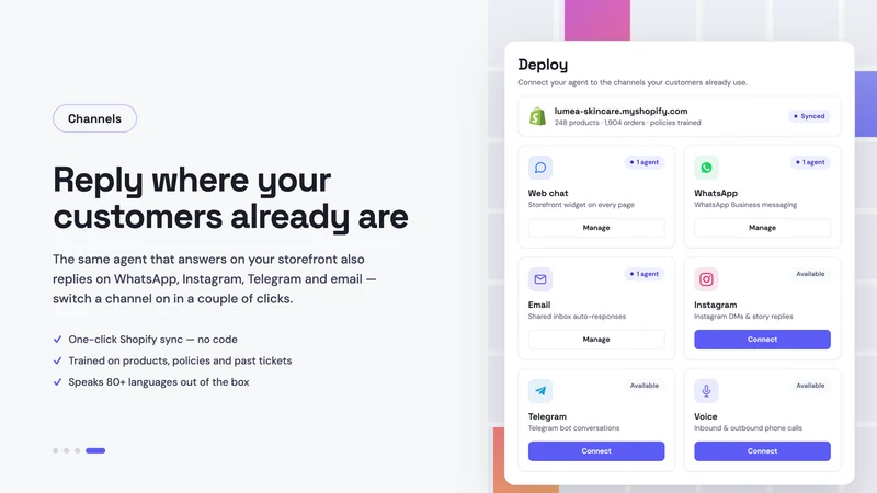 Qalyb : AI, Helpdesk & Chat