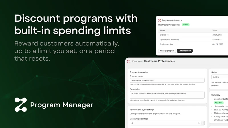 Too EZ Program Manager