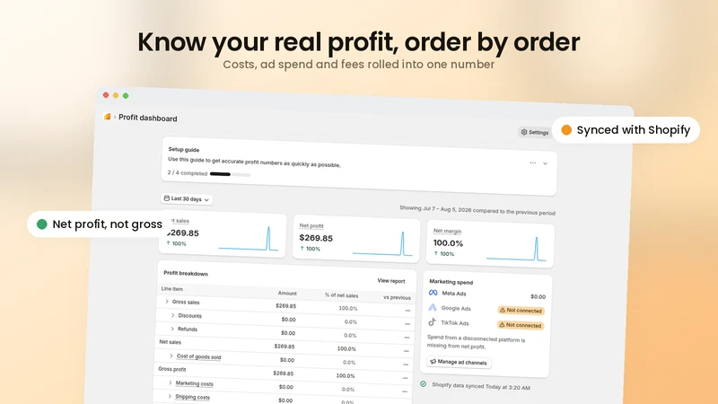 Profit Analytics & Calculator