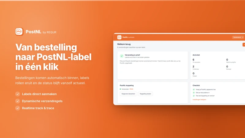 REQUR Shipping for PostNL