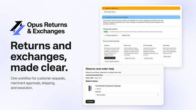 Opus Returns & Exchanges