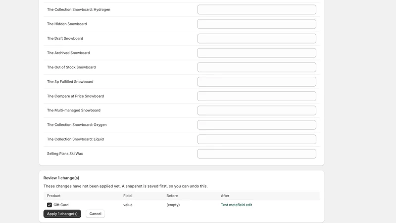 MetaGrid Bulk Editor & Health