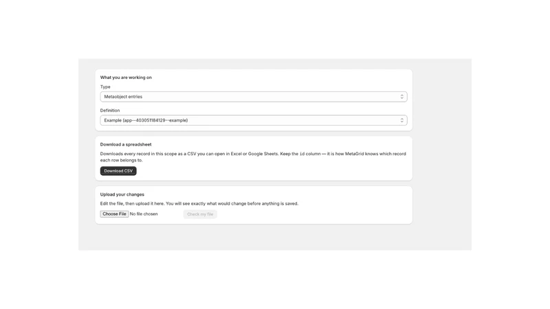 MetaGrid Bulk Editor & Health