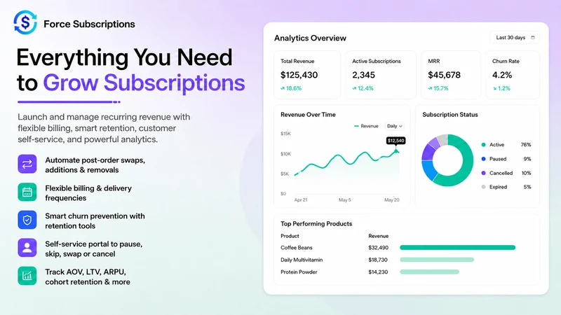 Fast Subscriptions App