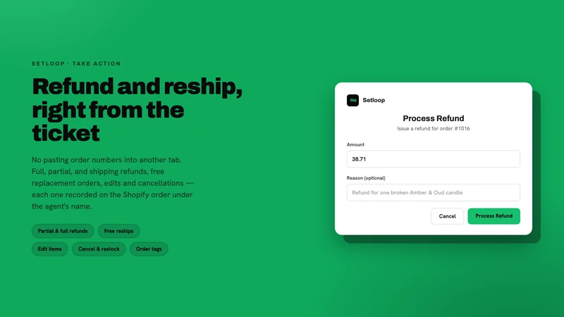 Setloop Zendesk Connector