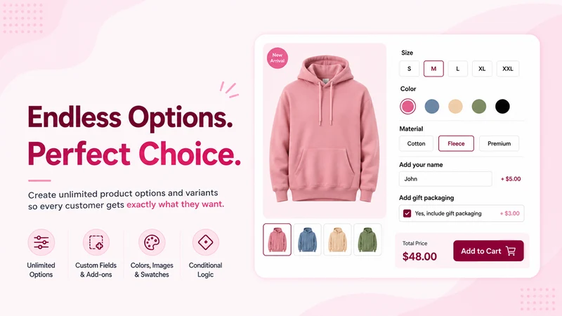Rich Product Options