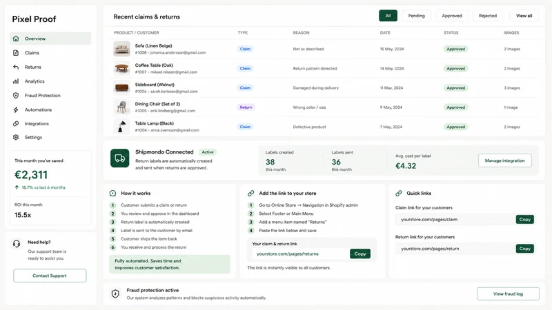 PixelProof ‑ Fraud Prevention