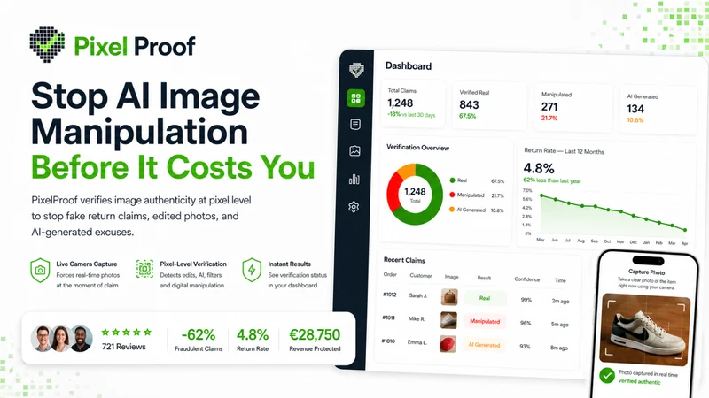 PixelProof ‑ Fraud Prevention
