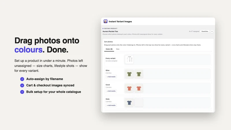 Instant Variant Images