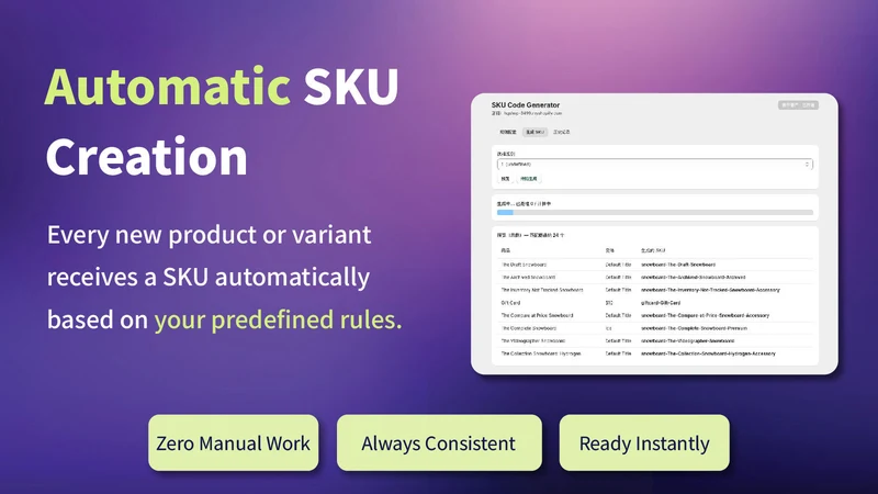 HQ Dropshipping ‑ SKU Manager