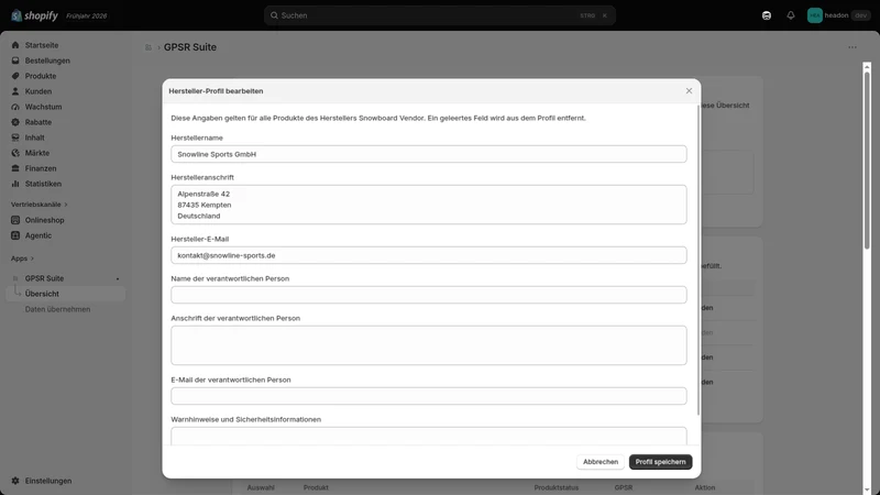 GPSR Suite