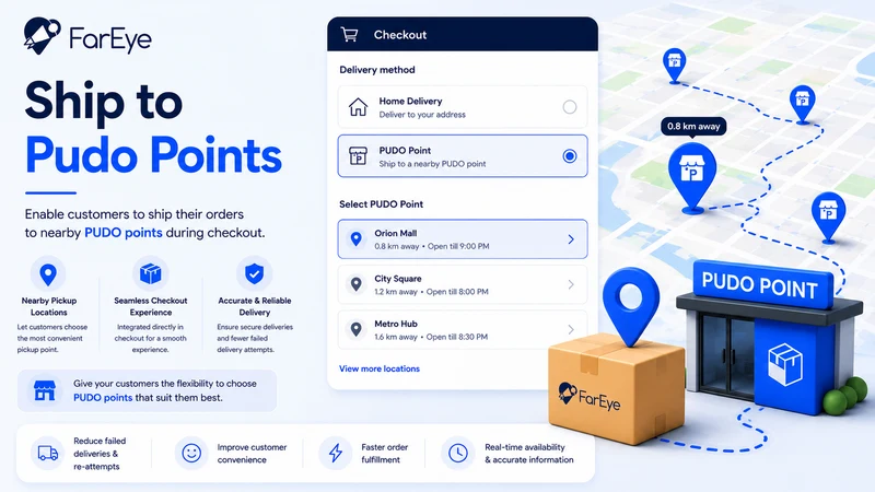 FarEye Pickup Points
