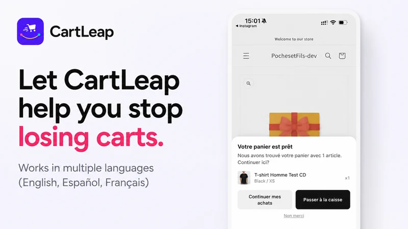 CartLeap: Cart Handoff