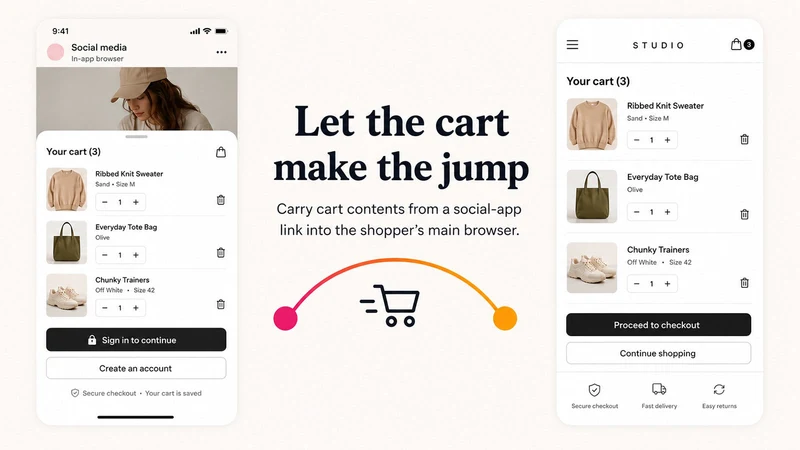 CartLeap: Cart Handoff