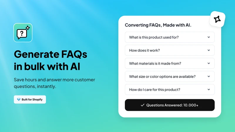 Bulk FAQ Generator