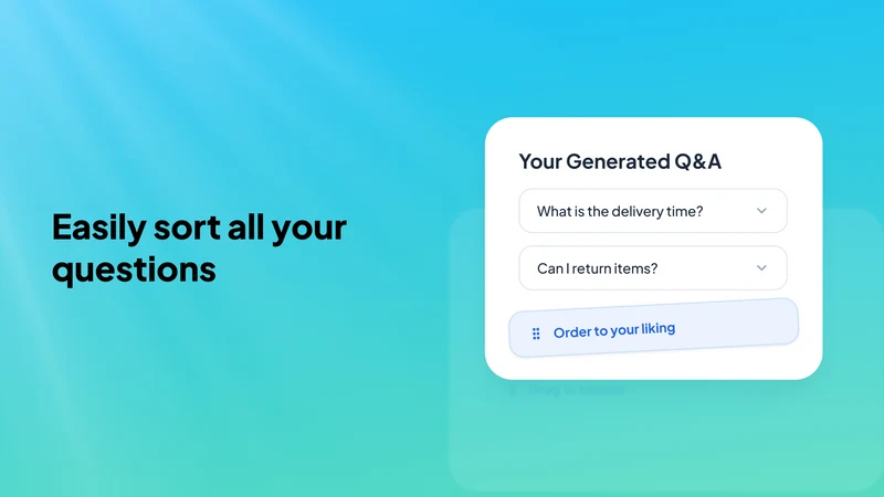 Bulk FAQ Generator