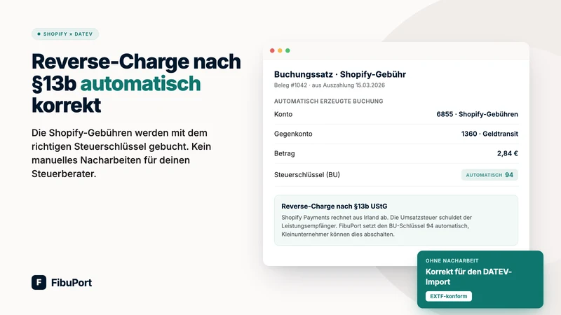 FibuPort Buchungsexport