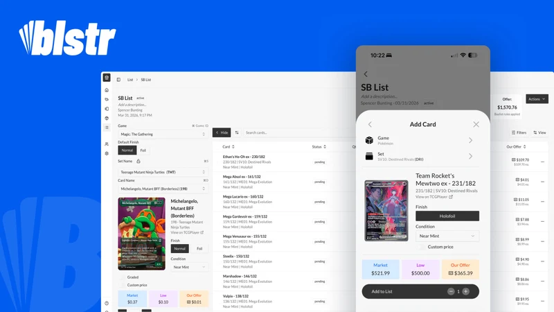 blstr: TCG Inventory Platform
