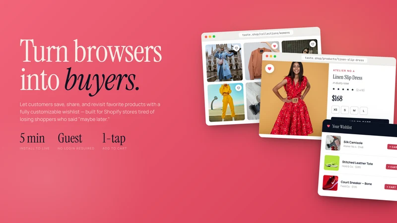 TC Wishlist App & Favorites
