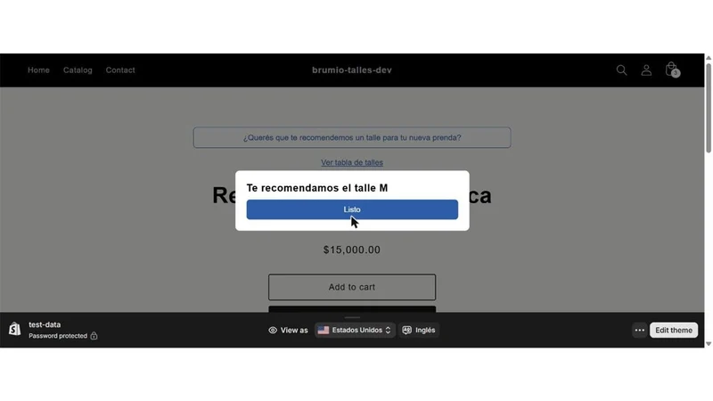 Talles BRUMIO