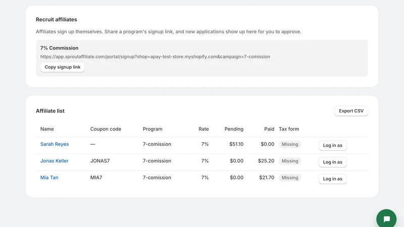 Sprout Affiliate Marketing