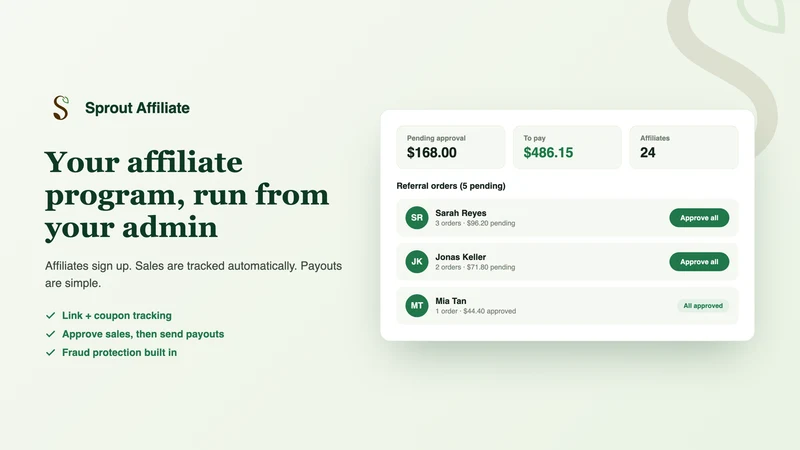Sprout Affiliate Marketing