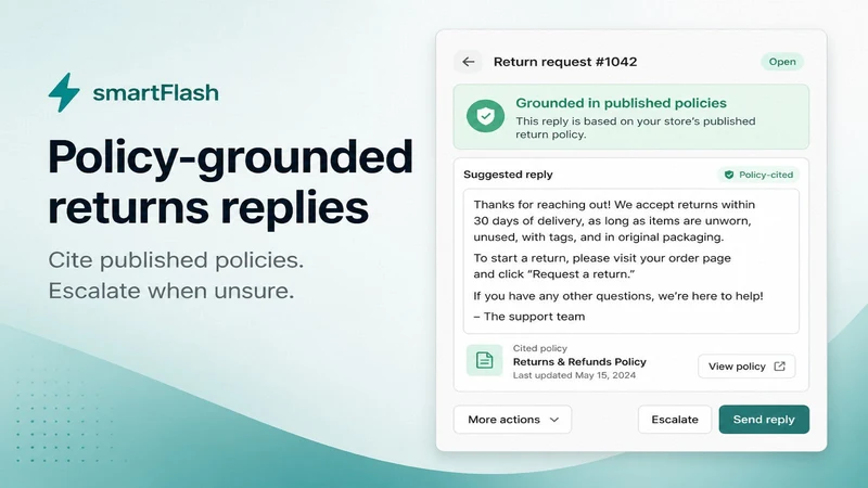 smartFlash:Policy Return Gate