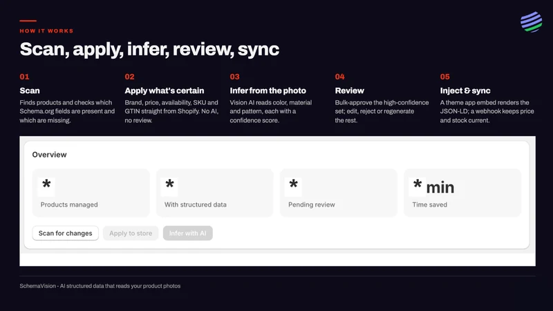 SchemaVision: AI search data