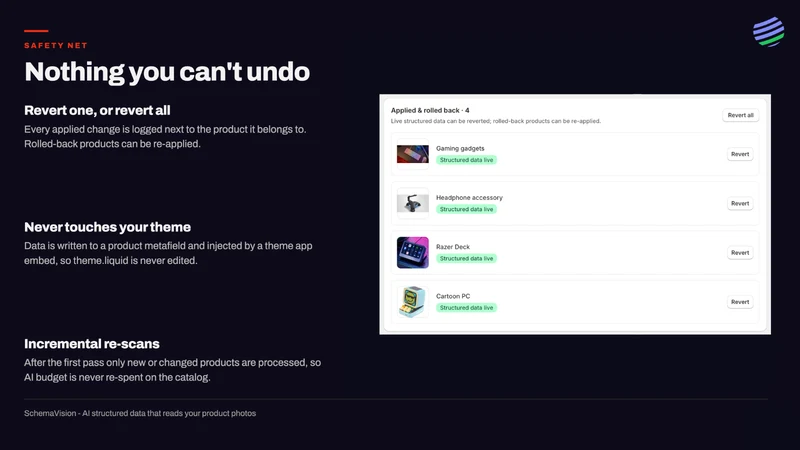 SchemaVision: AI search data