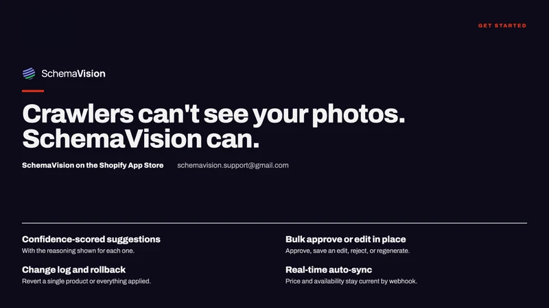 SchemaVision: AI search data