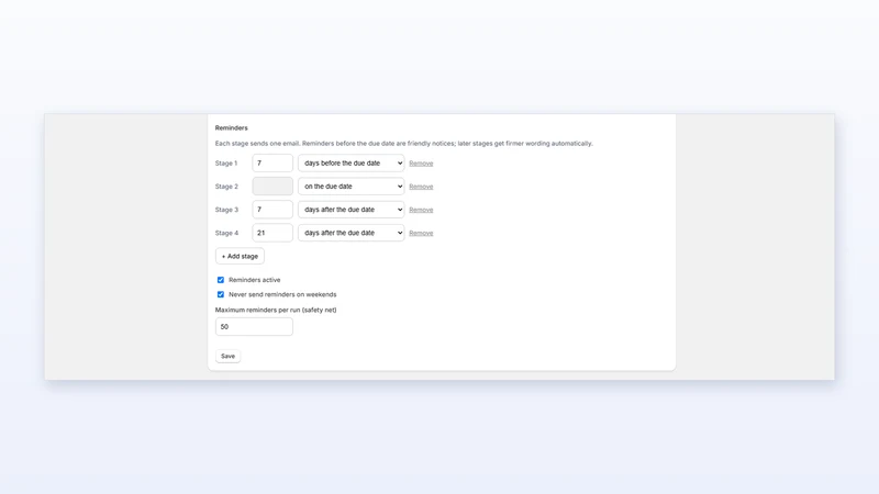 Onopo: B2B Invoices & Terms