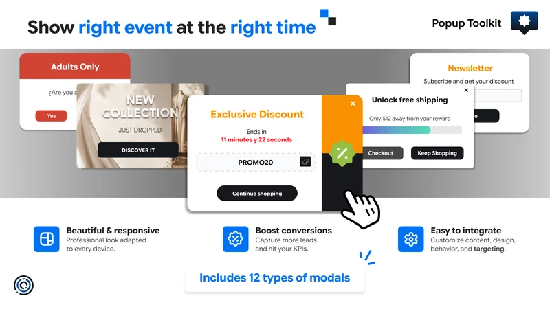 PopUp TK (Free Theme Popups)