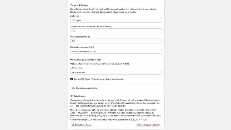 MyCardPal TCG Integration