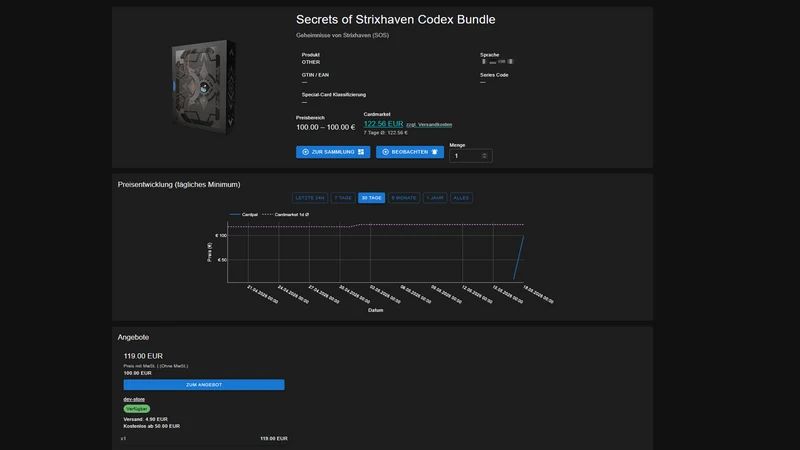 MyCardPal TCG Integration