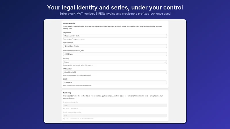 InvoiceAnvil ‑ EU Invoicing