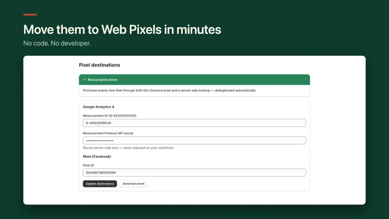 Holdfast: Checkout Pixels