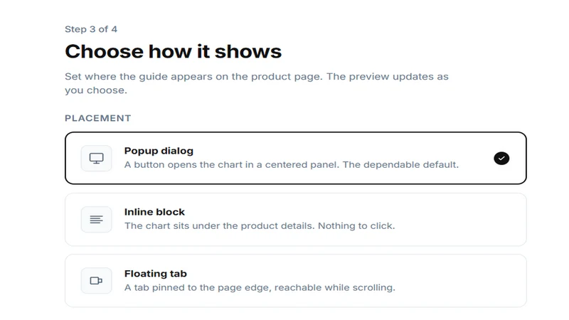 Fitline‑ AI Product Size Guide